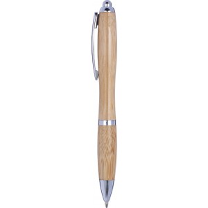 Bamboo ballpen Carson, brown (Wooden, bamboo, carton pen)