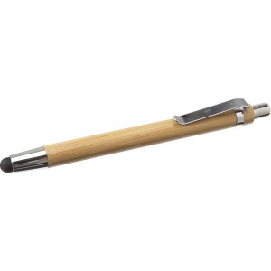 Bamboo ballpen Jerome, brown (Wooden, bamboo, carton pen)