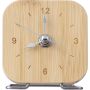 Bamboo clock Jenny, brown