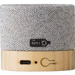 Bamboo wireless speaker Cory, grey (1014855-03)