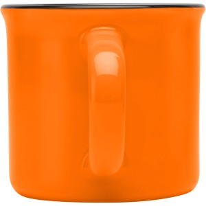 Bari 240 ml ceramic mug, Orange (Mugs)