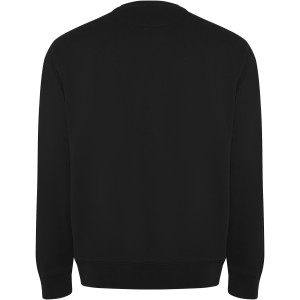Batian organic cotton unisex crewneck sweater, Black
