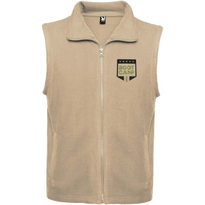 Bellagio unisex fleece bodywarmer, Sand (Vests)