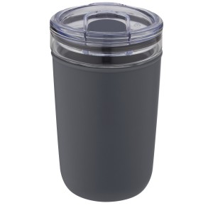 Bello 420 ml glass tumbler with recycled plastic outer wall, (Glasses)