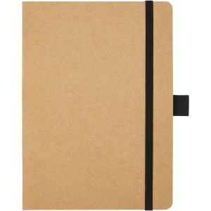 Berk recycled paper notebook, Solid black (Notebooks)