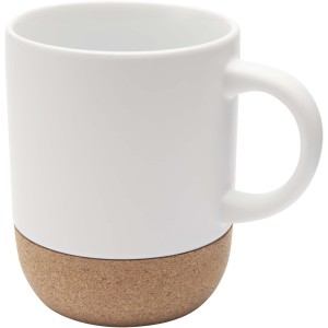 Billie 300 ml ceramic mug with cork details and matt finish, (Mugs)