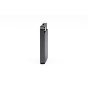 Brandcharger Powerwave 5000 wireless powerbank, gun metal (Powerbanks)