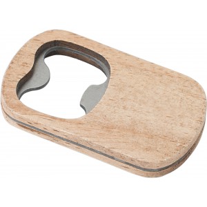 Beechwood bottle opener Aviana, brown