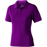 Calgary short sleeve women's polo, Plum (3808138)