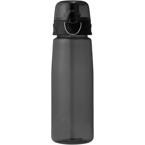 Capri 700 ml sport bottle, Transparent black (Sport bottles)