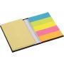 Cardboard sticky note holder Belinda, black