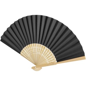 Carmen hand fan, Solid black (Fan)