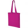 Carolina 100 g/m2 cotton tote bag, Magenta