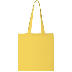 Carolina 100 g/m2 cotton tote bag, Yellow (cotton bag)