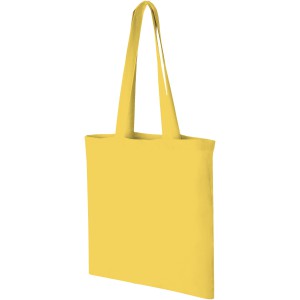 Carolina 100 g/m2 cotton tote bag, Yellow (cotton bag)