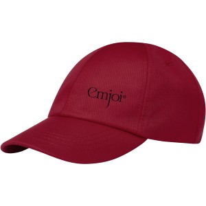 Cerus 6 panel cool fit cap, Red (Hats)