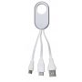 Charger cable set, silver