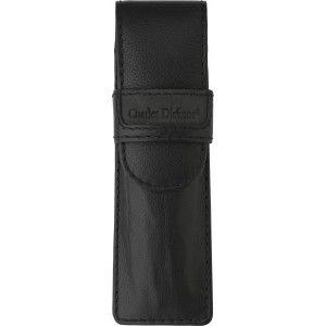 Charles Dickens? leather pen pouch Jemima, black