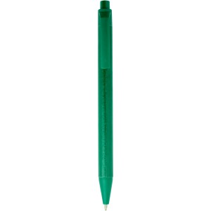 Chartik monochromatic recycled paper ballpoint pen with matt (Wooden, bamboo, carton pen)