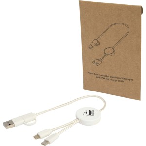 Citala 5-in-1 recycled plastic 30 cm data sync and 27W fast  (Eletronics cables, adapters)