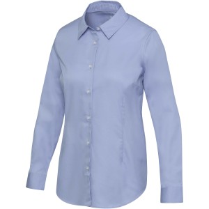 Citrine twill women's shirt, Light blue