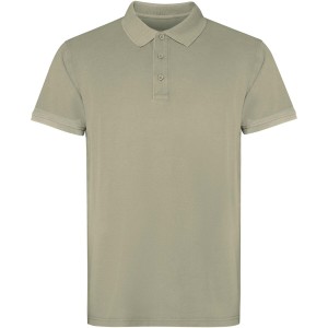 Cobain short sleeve unisex polo, Khaki