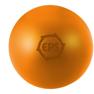 Cool round stress reliever, Orange (Stress relief)