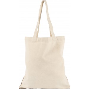 Cotton (250 gr/m2) shopping bag Dalia, khaki (cotton bag)