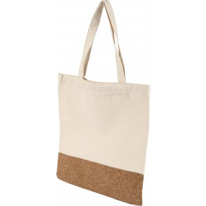 Cotton (250 gr/m2) shopping bag Dalia, khaki (cotton bag)