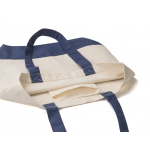 Cotton (280 g/m2) shopping bag Cole, blue (Shopping bags)