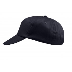 Cotton twill cap Lisa, black (Hats)