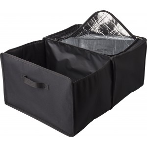 Polyester (600D) car organizer Thatcher, black