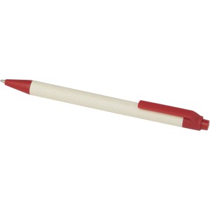 Dairy Dream ballpoint pen, Red (Plastic pen)