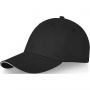 Darton 6 panel sandwich cap, Solid black