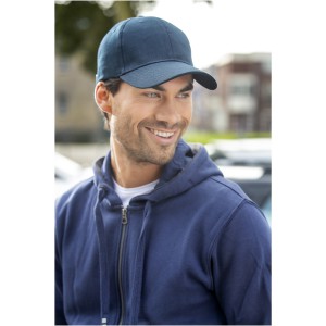 Davis 6 panel cap, Storm grey (Hats)