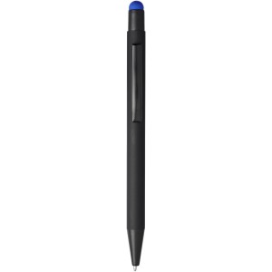 Dax rubberstylusballpoint pen, Black, royal (Multi-colored, multi-functional pen)