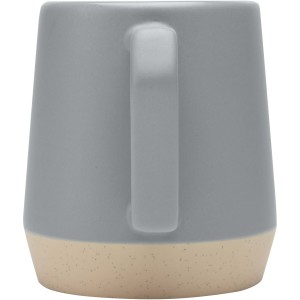 Dolce 300 ml ceramic mug with matt finish, Grey (Mugs)