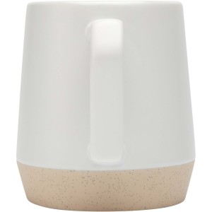 Dolce 300 ml ceramic mug with matt finish, White (Mugs)