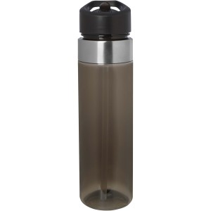 Dylan 650 ml Tritan water bottle with flip spout lid, Grey (Sport bottles)