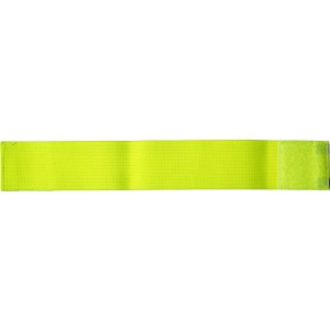 Elastane arm band Danilo, yellow (Reflective items)