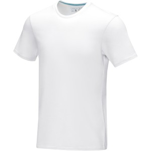 Azurite short sleeve men's  organic t-shirt, White