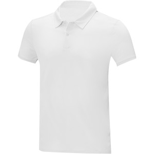 Deimos short sleeve men's cool fit polo, White