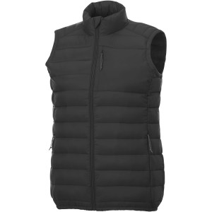 Pallas men's recycled insulated bodywarmer, Solid black