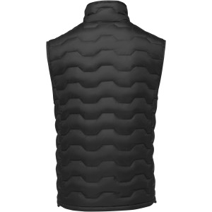 Epidote men's GRS recycled insulated down bodywarmer, Solid black (Vests)