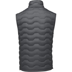 Epidote men's GRS recycled insulated down bodywarmer, Storm grey (Vests)