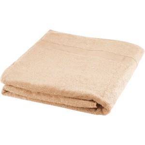 Evelyn 450 g/m2 cotton bath towel 100x180 cm, Beige