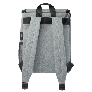 Excursion RPET cooler backpack, Heather grey (Cooler bags)