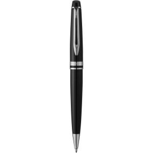 Expert ballpoint pen, solid black,Silver (Metallic pen)