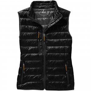 Fairview light down ladies bodywarmer, solid black (Vests)