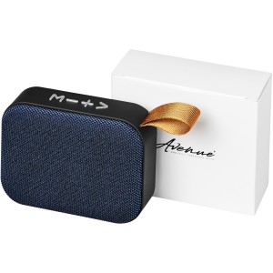 Fashion fabric Bluetooth(r) speaker, Royal blue (Speakers, radios)